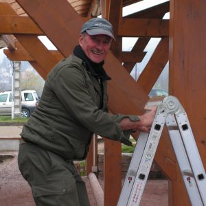 Marc à la peinture