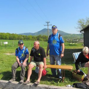 Joueurs et supportrice d'Horbourg-Wihr