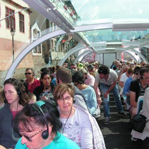visite en bateau mouche, Léone