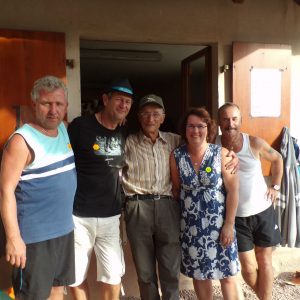 Marc, Philippe, Eugène, Myriam et Ernest
