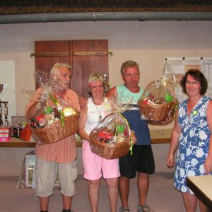 les vainqueurs Estelle, Franco et Marc