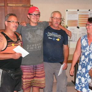 Les seconds Dany, Axel et Gérard