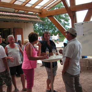 pause discussions et boissons