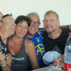Christian, Christelle, Virgile, Gérald