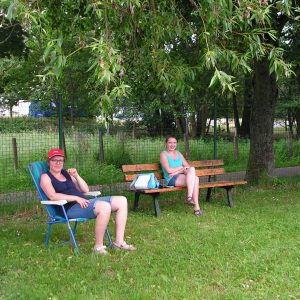 Véronique et Aude en mode sitting