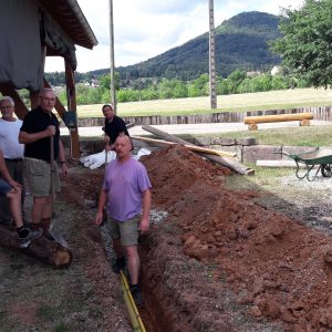 Travaux de drainage juin 2017