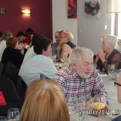 REPAS ANNUEL à MAISONSGOUTTE –                27 JANVIER 2019