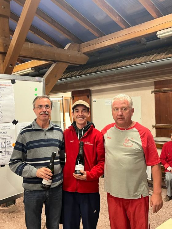 TOURNOI DE FIN DE SAISON  – SAMEDI       8 OCTOBRE