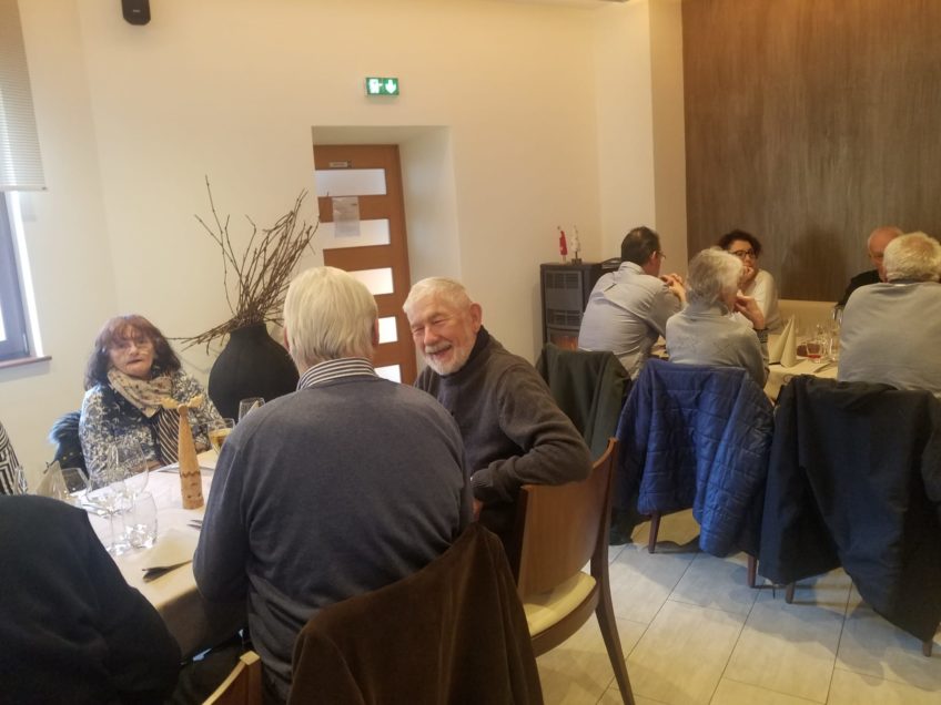 REPAS ANNUEL 2023 – RESTAURANT AU RAISIN – MAISONSGOUTTE – 29 JANVIER