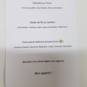 BUFFET de Charcuteries